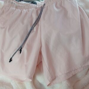 Goodlife Soft Pink Lounge Shorts